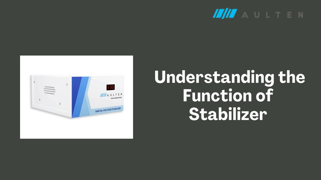 Function Of Stabilizer