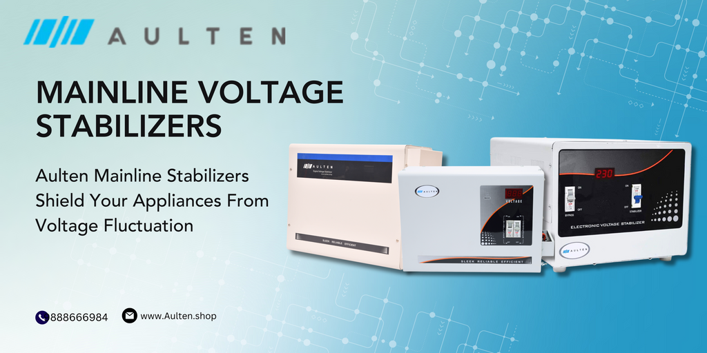 Importance of Mainline Voltage Stabilizer in Modern Homes