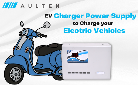 Aulten 2KVA 130V-280V Electric Vehicle Charger Power Supply For All 2/3 Wheeler EV AD041
