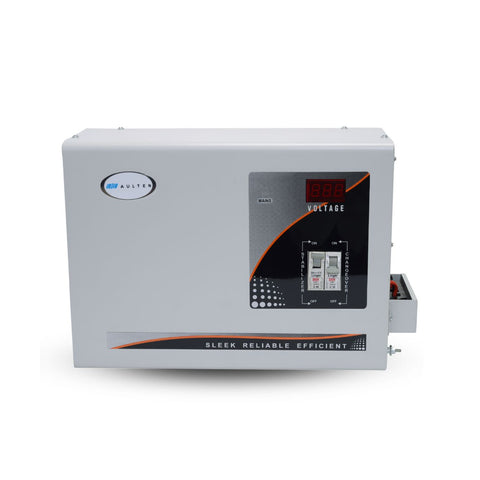 AULTEN Mainline Voltage Stabilizer for Home 5 KVA Heavy Duty 4000W 130V-280V AD020 (White)