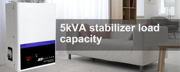 5kVA stabilizer load capacity