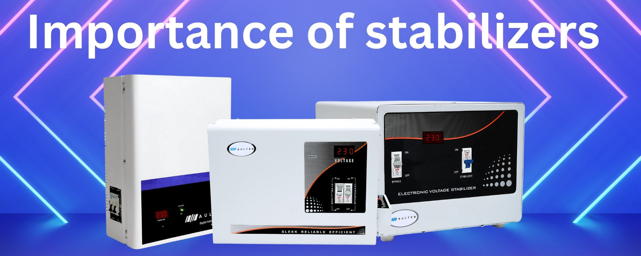 Importance of Voltage Stabilizers at Home | Official Aulten Store ...