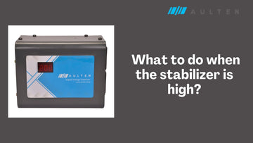 What to Do When the Stabilizer Is High