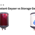 Instant Geyser vs Storage Geyser: Which One Should You Choose for Your Home?