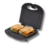 Aulten 750 Watt Grill Sandwich Maker | Non Stick Coated Grill Plates | Power Indicators | 1 Year Warranty | Black