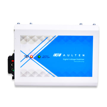 AULTEN Voltage Stabilizer for Upto 0.8, 1.0, 1.5 Ton AC 4 KVA 3200W 170V-270V AD053 (White)