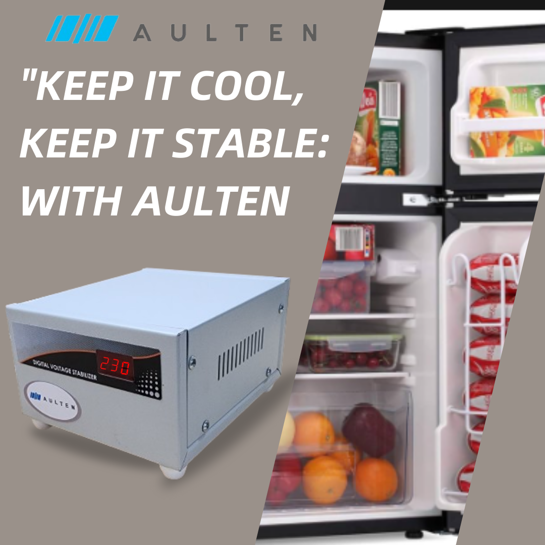 AULTEN Voltage Stabilizer for Refrigerator and Deep Fridger 0.5 KVA 40