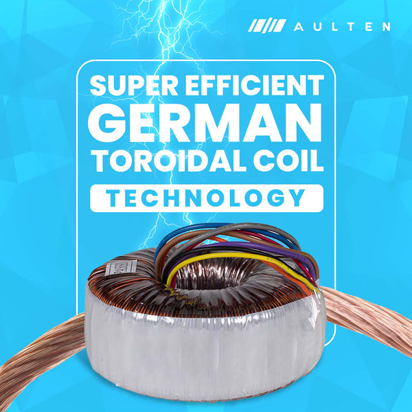 AULTEN Digital Voltage Stabilizer for Upto 1.5, 2.0 Ton AC 5 KVA 4000W 150V-280V AD023 (White)