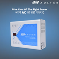 AULTEN Digital Voltage Stabilizer for AC Upto 0.8, 1.0, 1.5 Ton AC 4 KVA 3200W 110V-290V AD057 (White)