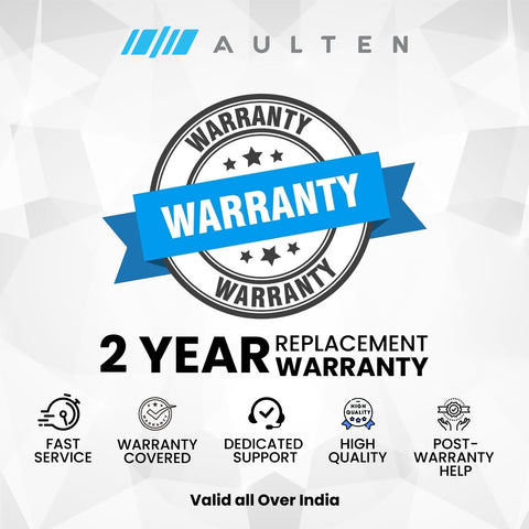Aulten 25L 2000W Storage Water Heater (Geyser) with Glassline Tank, Copper Heating Element, 8 Bar Pressure and Triple Safety Shield(AD101)