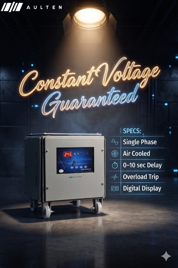 AULTEN 5 KVA (110V-270V) Single Phase Air Cooled Servo Voltage Correctors